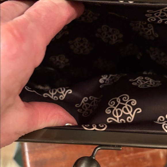 Jessica Simpson Textured Black Shoulder Bag - Picture 8 of 11